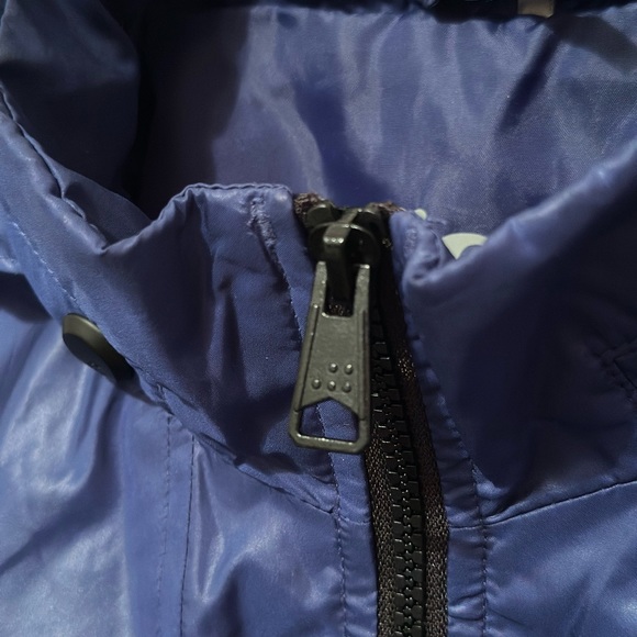 soia and kyo Nylon Rain Jacket Women’s Large With Hoodie - Picture 2 of 6